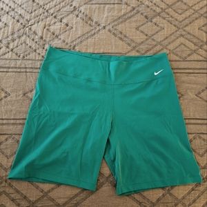 Green Nike Bike Short